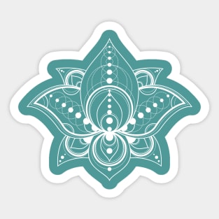 Zen Lotus Dream Sticker